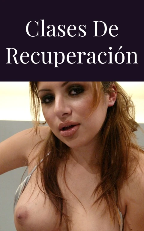 Clases de recuperación