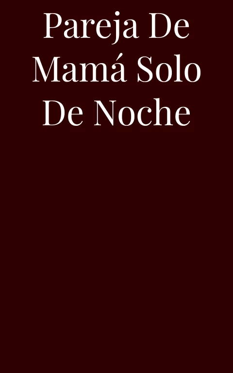 Pareja de mamá solo de noche