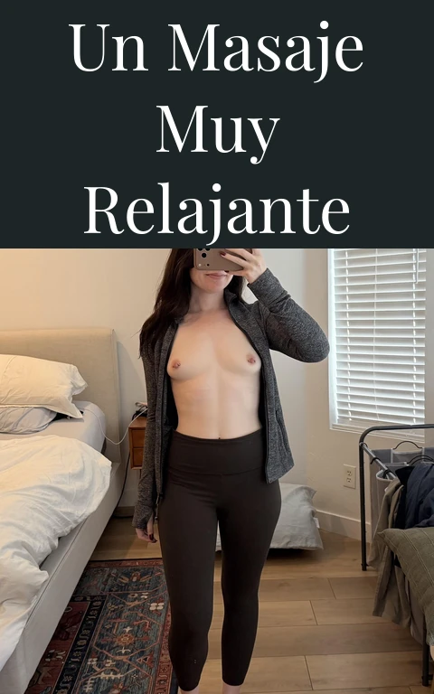 Un masaje muy relajante