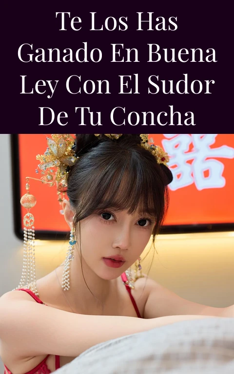 Te los has ganado en buena ley con el sudor de tu concha